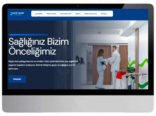 Hastane Web Sitesi