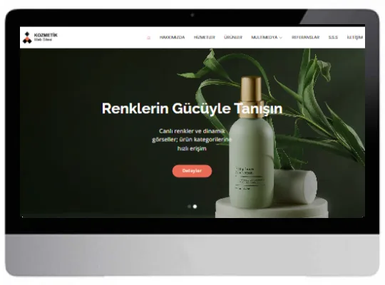 Kozmetik Web Sitesi