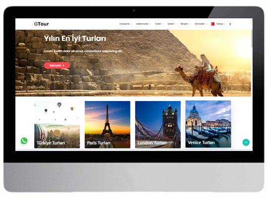 Tur & Gezi Web Sitesi