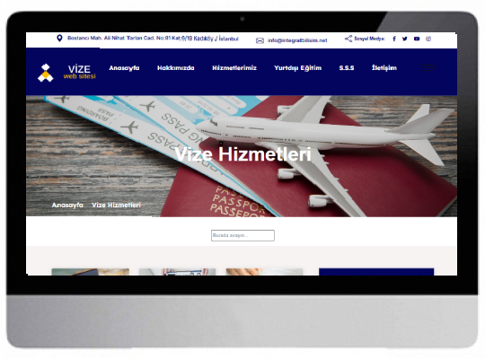 Vize Danışmanlık Web Sitesi